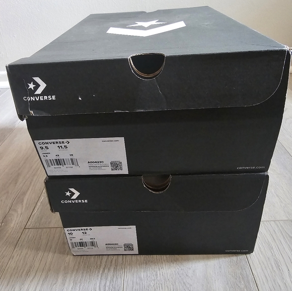 Converse Chuck Taylor Alt Star White Black Mens size 10 - Picture 5 of 5